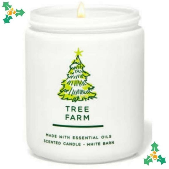 Bath & Body Works Accents Bath Body Works Tree Farm Candle Poshmark